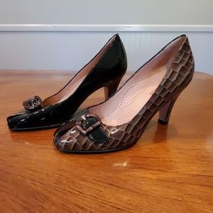 *SALE* Like NEW Anya Lu two toned heels
